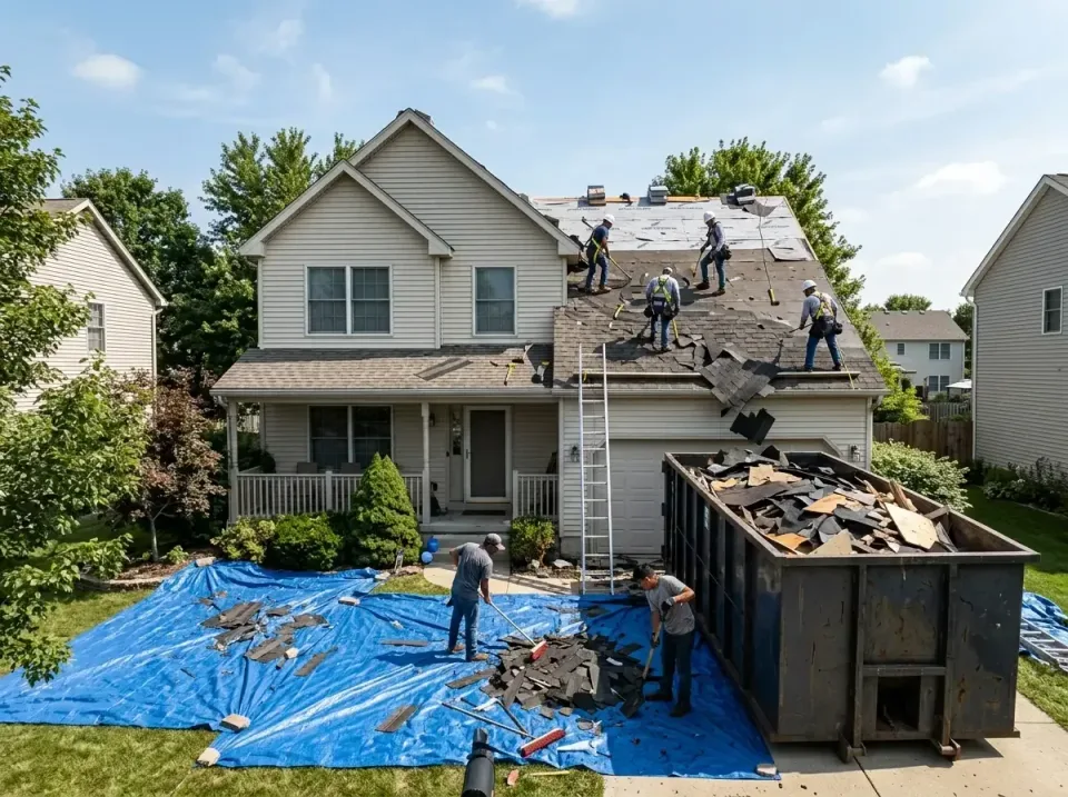 roof-replacement-debris-remova-004 — frequently asked questions, Cheapest Dumpster Rentals in Wisconsin